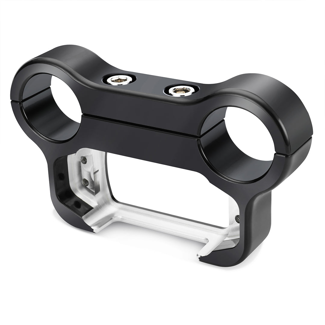 For Harley Softail 2018-Later 1.25 inch T-bar Dash Gauge Panel Mount Bracket