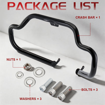 Softail Crash Bar 1.5" Highway Engine Guard for Harley 2018-Later Low Rider Heritage Street Bob Sport Glide Slim Fat Bob Boy