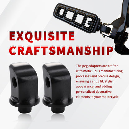 Splined Front/Rear Footpegs and Floorboards for Harley Softail 2018-2023