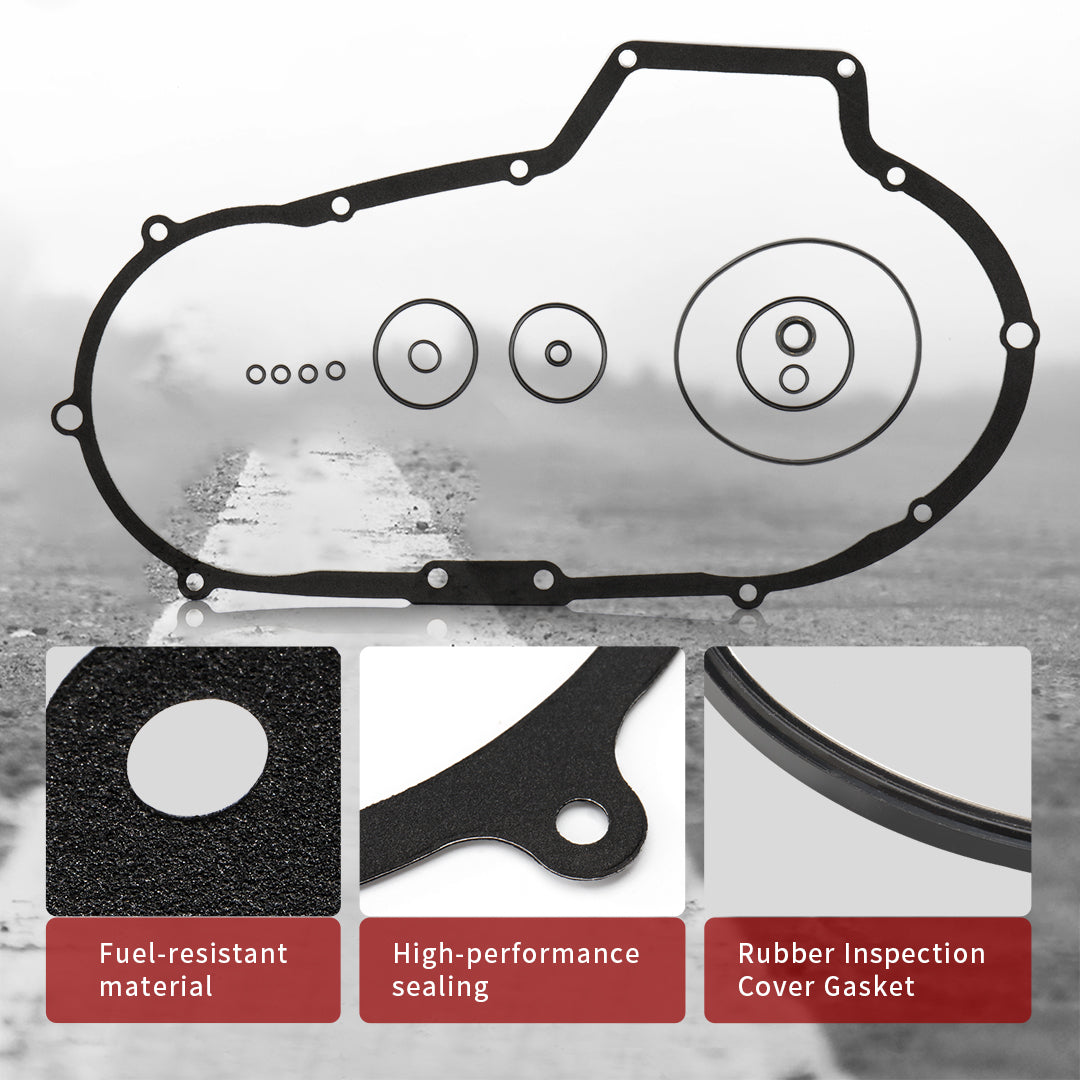 Sportster Primary Cover Gasket Seal Kit for Harley 1991-2003 XL883 1200 Roadster Custom Iron