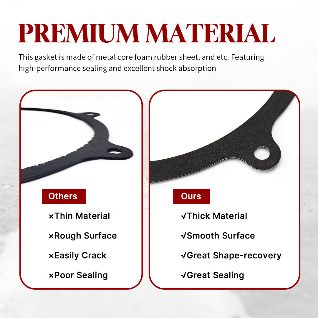Sportster Primary Cover Gasket Seal Kit for Harley 1991-2003 XL883 1200 Roadster Custom Iron