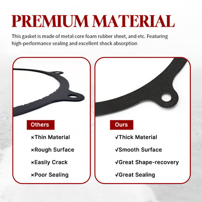 Sportster Primary Cover Gasket Seal Kit for Harley 1991-2003 XL883 1200 Roadster Custom Iron