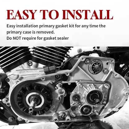 Sportster Primary Cover Gasket Seal Kit for Harley 1991-2003 XL883 1200 Roadster Custom Iron