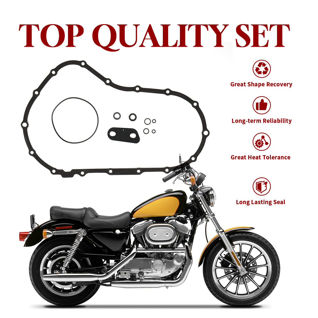 Sportster Primary Cover Gasket Seal Kit for Harley Sportster XL 2004-2022 Iron 883 1200