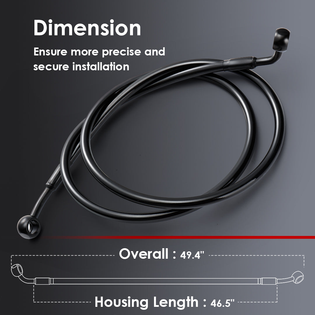 For Harley Sportster/Softail 2004-Later Front Brake Lines