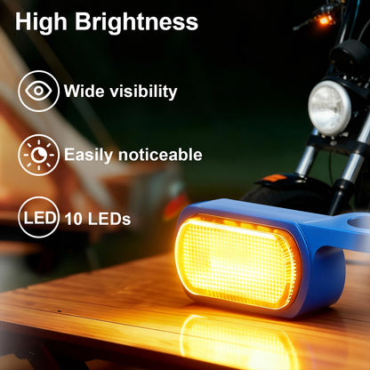 For Harley Sportster XL 2004-Later Led Turn Signal Light Mini Size Blinkers Front Running Light