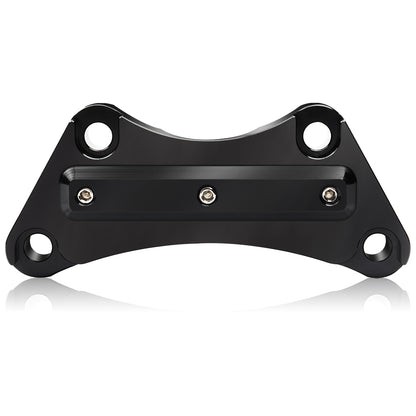 Touring 1 Inch Top Clamp Anti-Slip Handlebar Compatible with 1997-Later Harley Touring Models