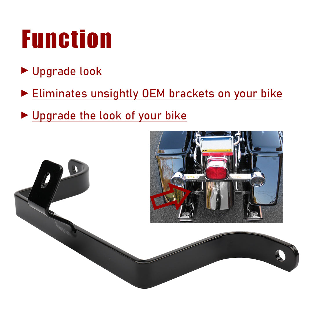 For Touring 1984-2008 Saddlebag to Fender Support Bracket