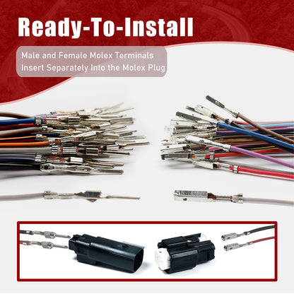 For Harley Touring 2007-2013 Handlebar Wiring Extension Harness kits