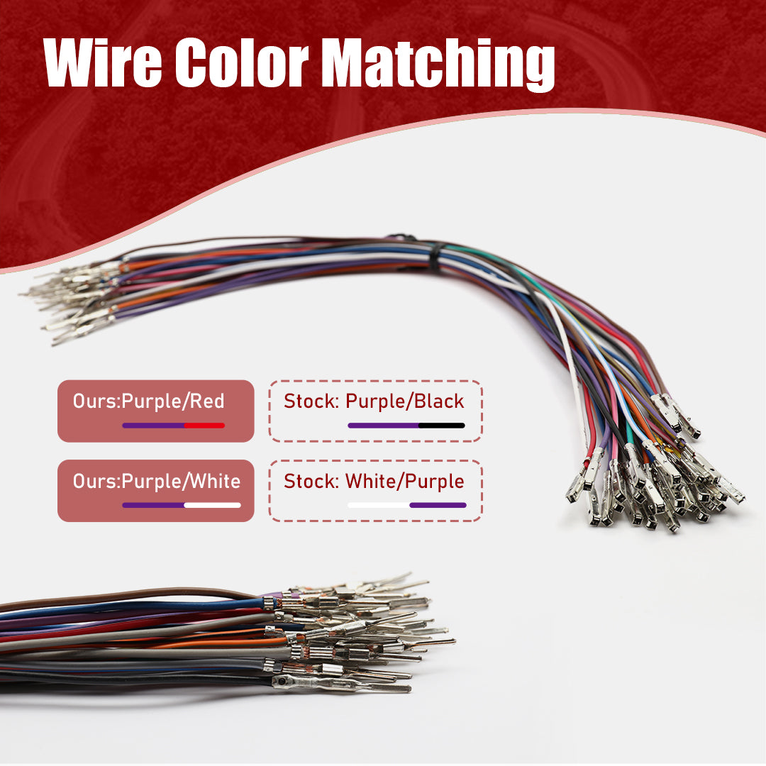 For Harley Touring 2007-2013 Handlebar Wiring Extension Harness kits