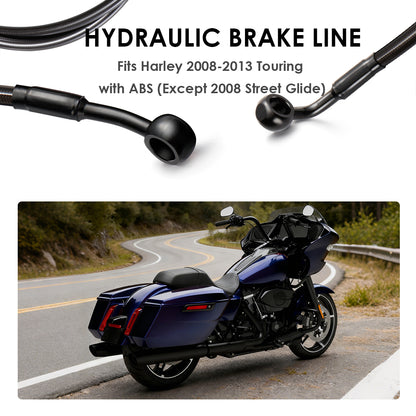 For Harley Touring 2008-2013 Front Brake Lines