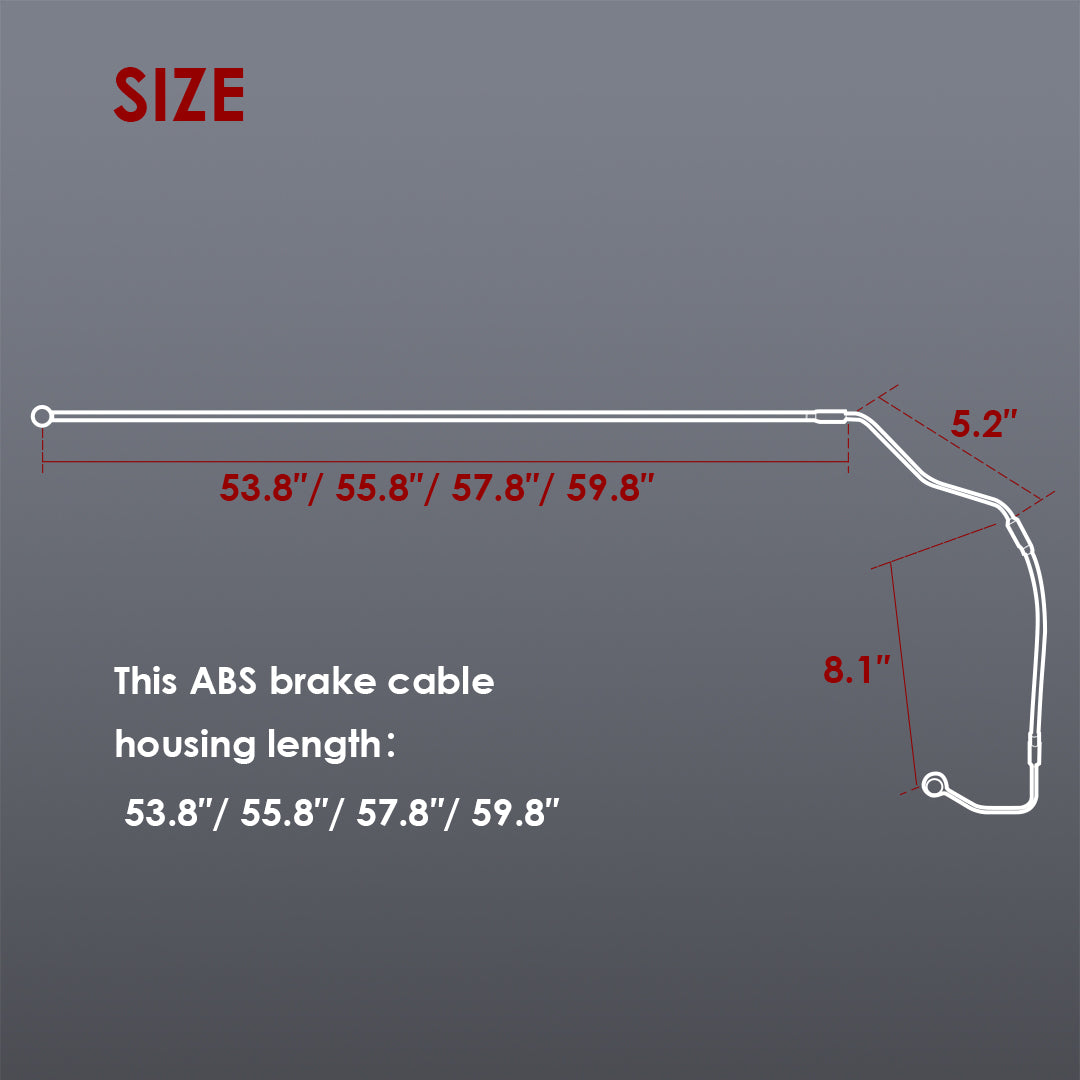 For Harley Touring 2008-2013 Front Brake Lines