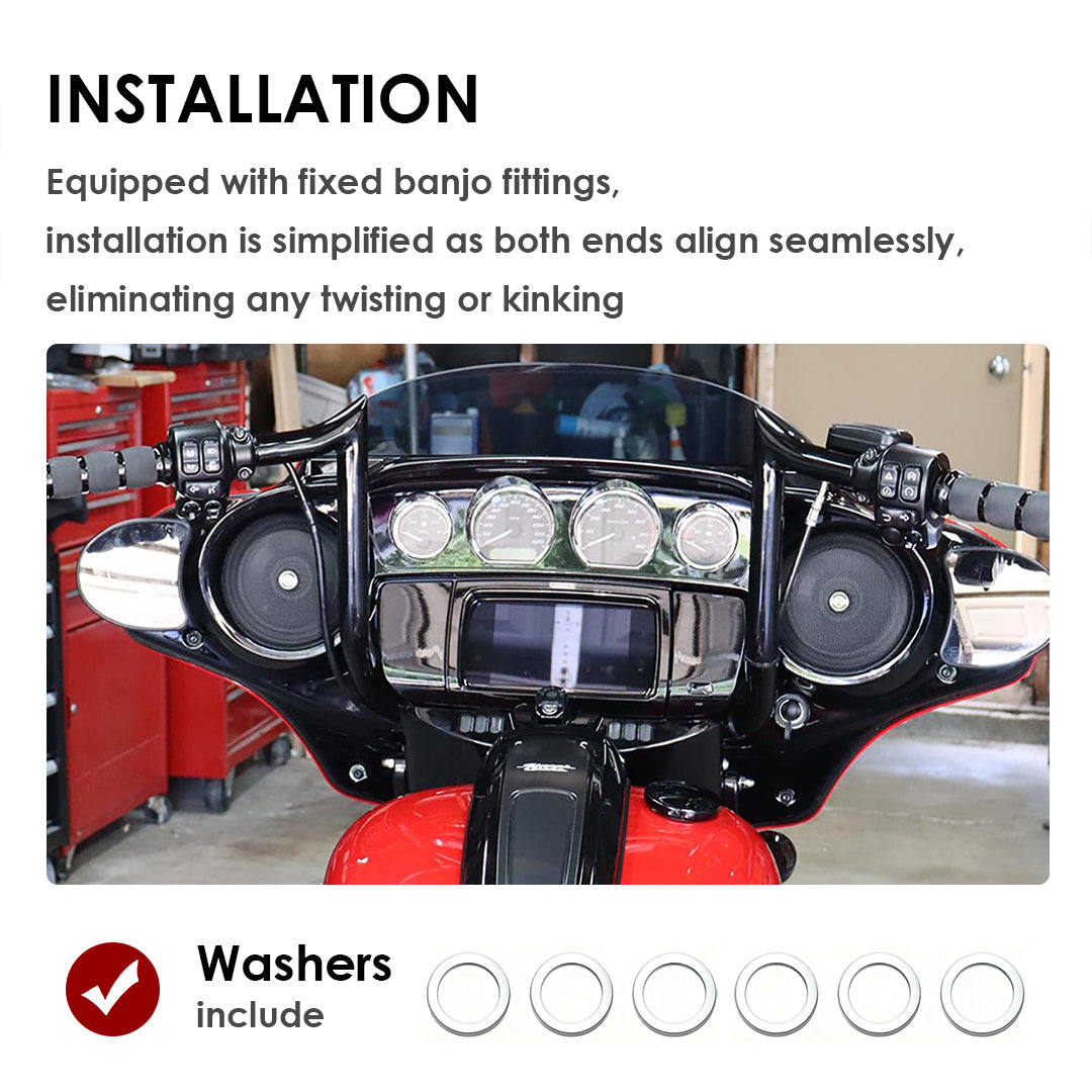 For Harley Touring 2008-2013 Front Brake Lines