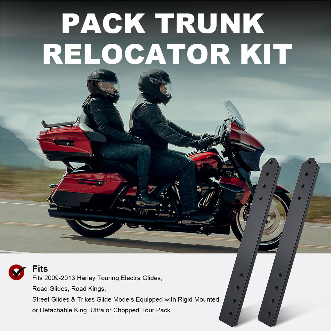 For Harley Touring 2009-2013 1 Inch-3 Inch Tour Pack Relocation Kit