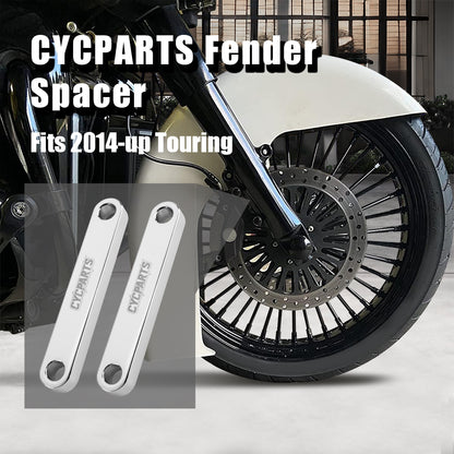 For Touring 2014-Later Front Fender Spacers Bracket Riser