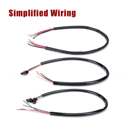 For Harley Touring/Softail 2016-2023 Handlebar Wire Extension CAN-Bus & TBW Wire Harness Extended Set