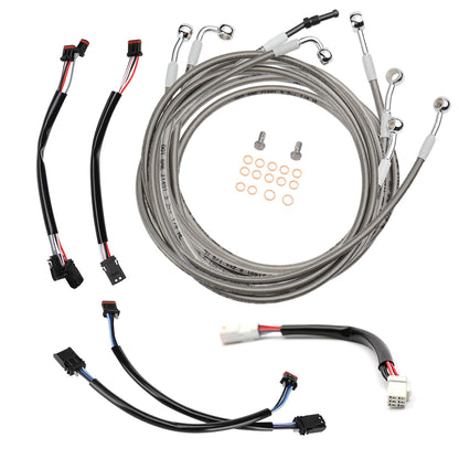For Harley Touring 2017-2020 Handlebar Extended Cable Kits with ABS