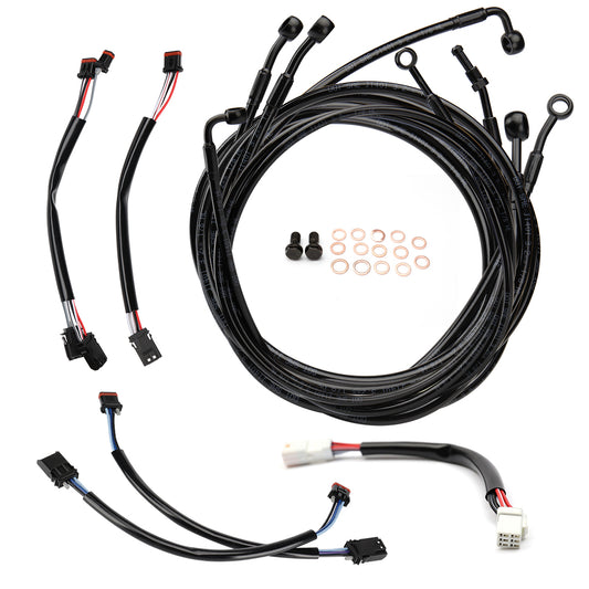 For Harley Touring 2017-2020 Handlebar Extended Cable Kits with ABS