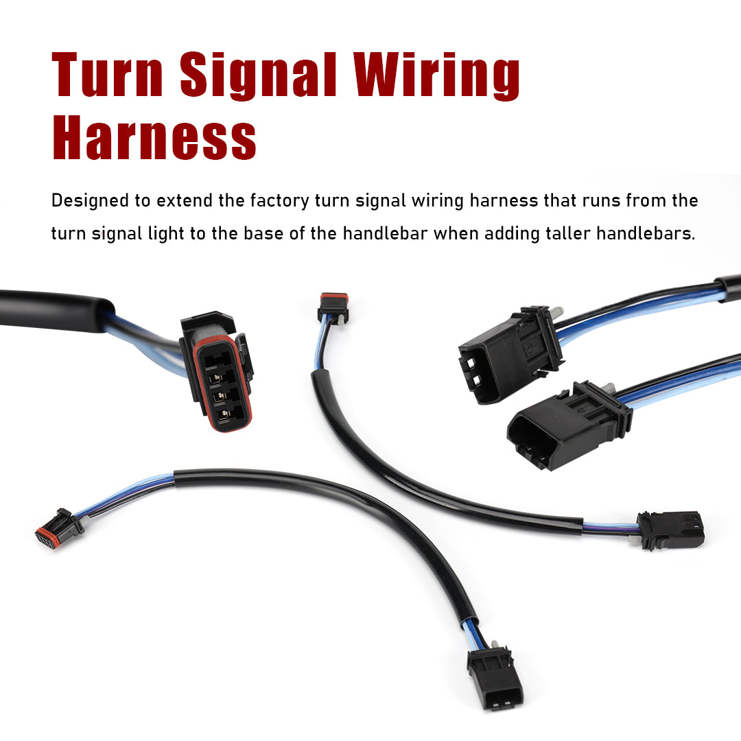 For Harley Touring 2017-2020 Handlebar Extended Cable Kits with ABS