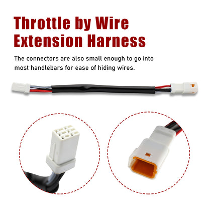 For Harley Touring 2017-2020 Handlebar Extended Cable Kits with ABS