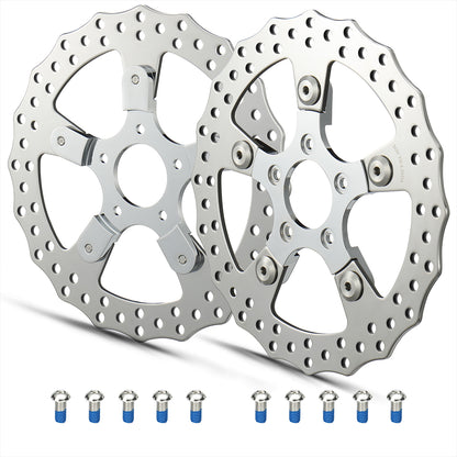 For Harley 2008-Later Touring Models 11.8 Inch Front Brake Dual Disc Rotors