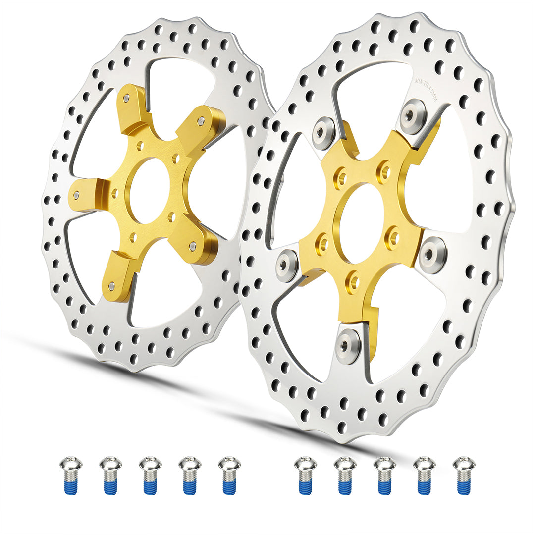 For Harley 2008-Later Touring Models 11.8 Inch Front Brake Dual Disc Rotors