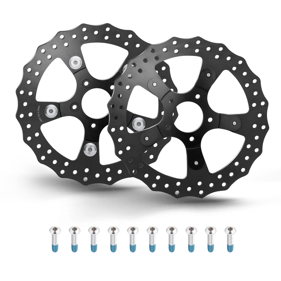 For Harley 2008-Later Touring Models 11.8 Inch Front Brake Dual Disc Rotors