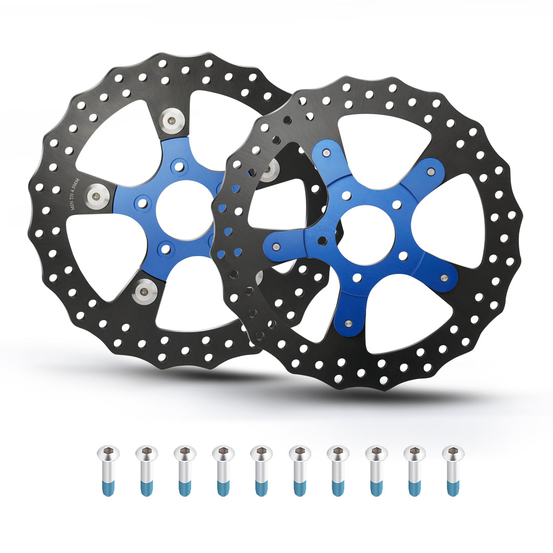 For Harley 2008-Later Touring Models 11.8 Inch Front Brake Dual Disc Rotors