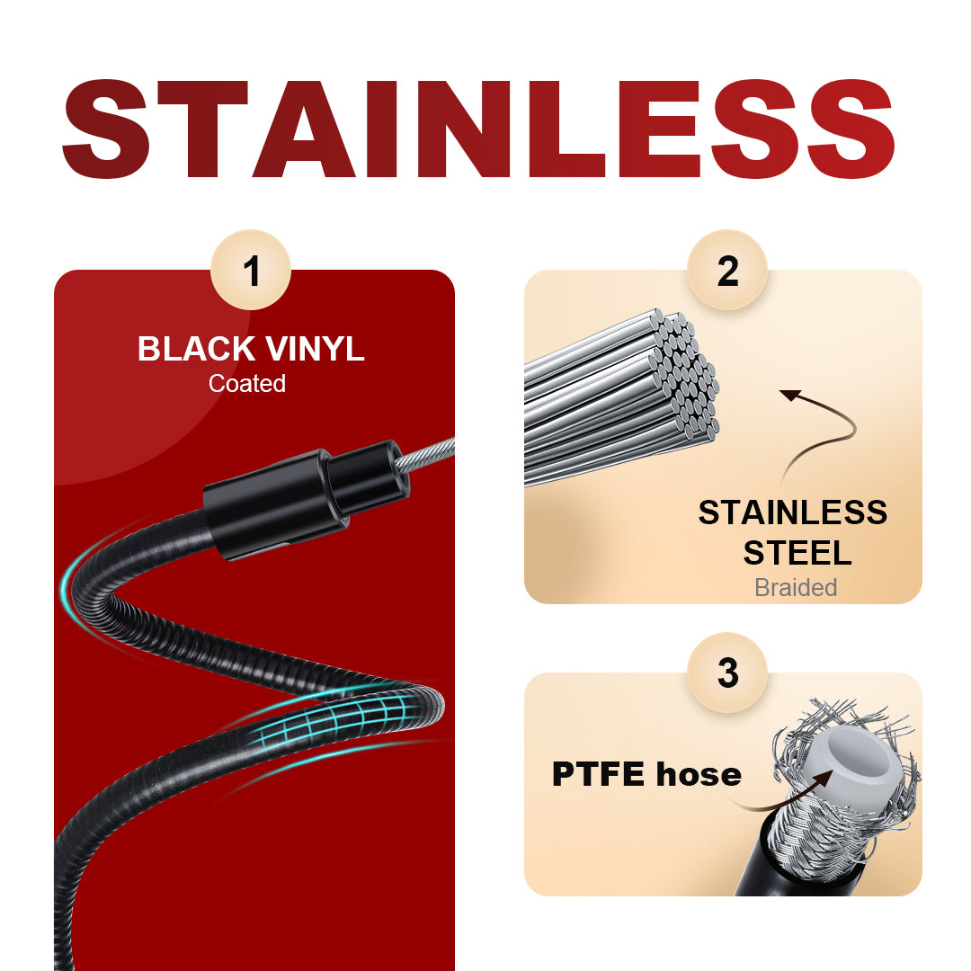 For Harley Touring/Softail 2000-2010 Throttle Idle Cables