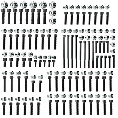 For Harley Touring/Softail 2018-Later 84 Sets Engine Bolt & Toppers Caps Bolt Cover Full Kits