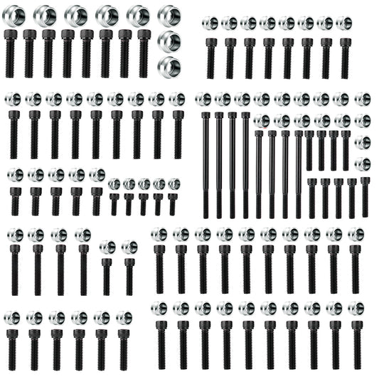 For Harley Touring/Softail 2018-Later 84 Sets Engine Bolt & Toppers Caps Bolt Cover Full Kits