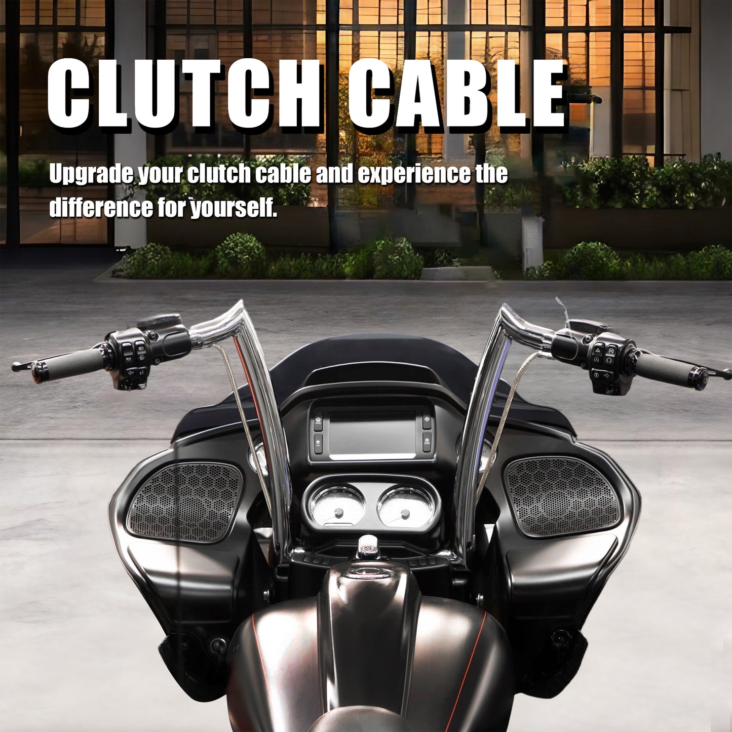For Harley Touring/Softail 2018-Later Clutch Cable Extension