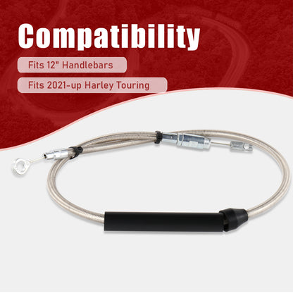 For Harley Touring/Softail 2018-Later Clutch Cable Extension