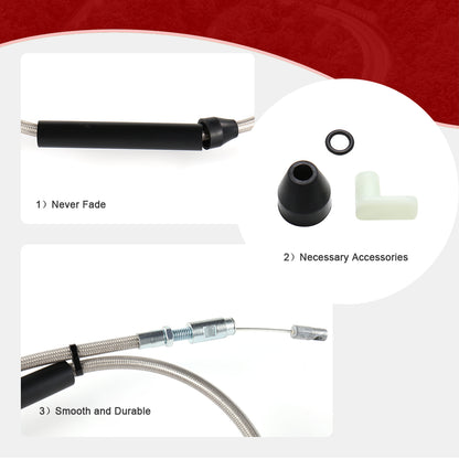 For Harley Touring/Softail 2018-Later Clutch Cable Extension