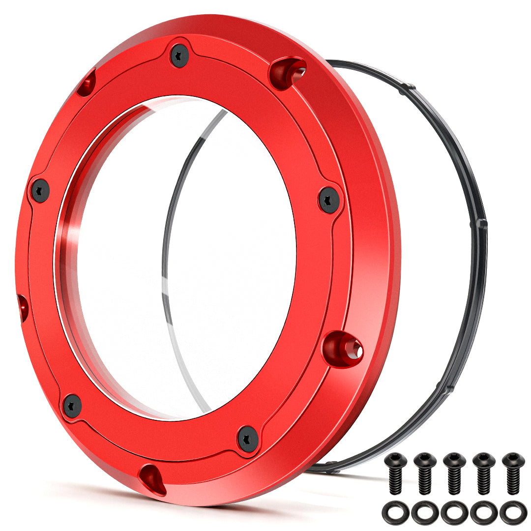 Transparent Derby Timer Cover for 2016-Later Touring