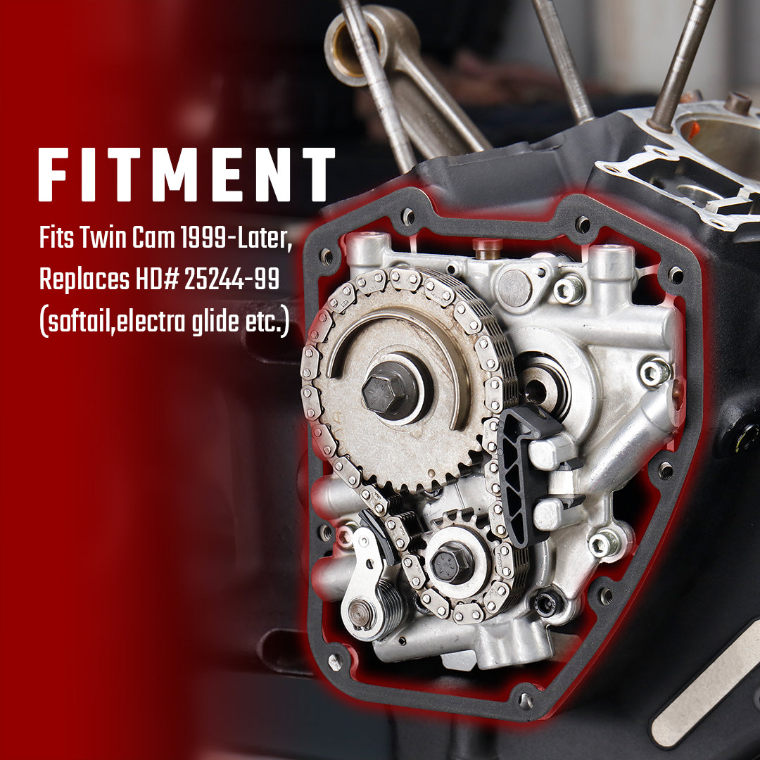 Twin Cam Cover Gasket for Harley Softail Touring Dyna 1999-Later