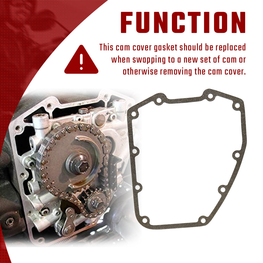 Twin Cam Cover Gasket for Harley Softail Touring Dyna 1999-Later