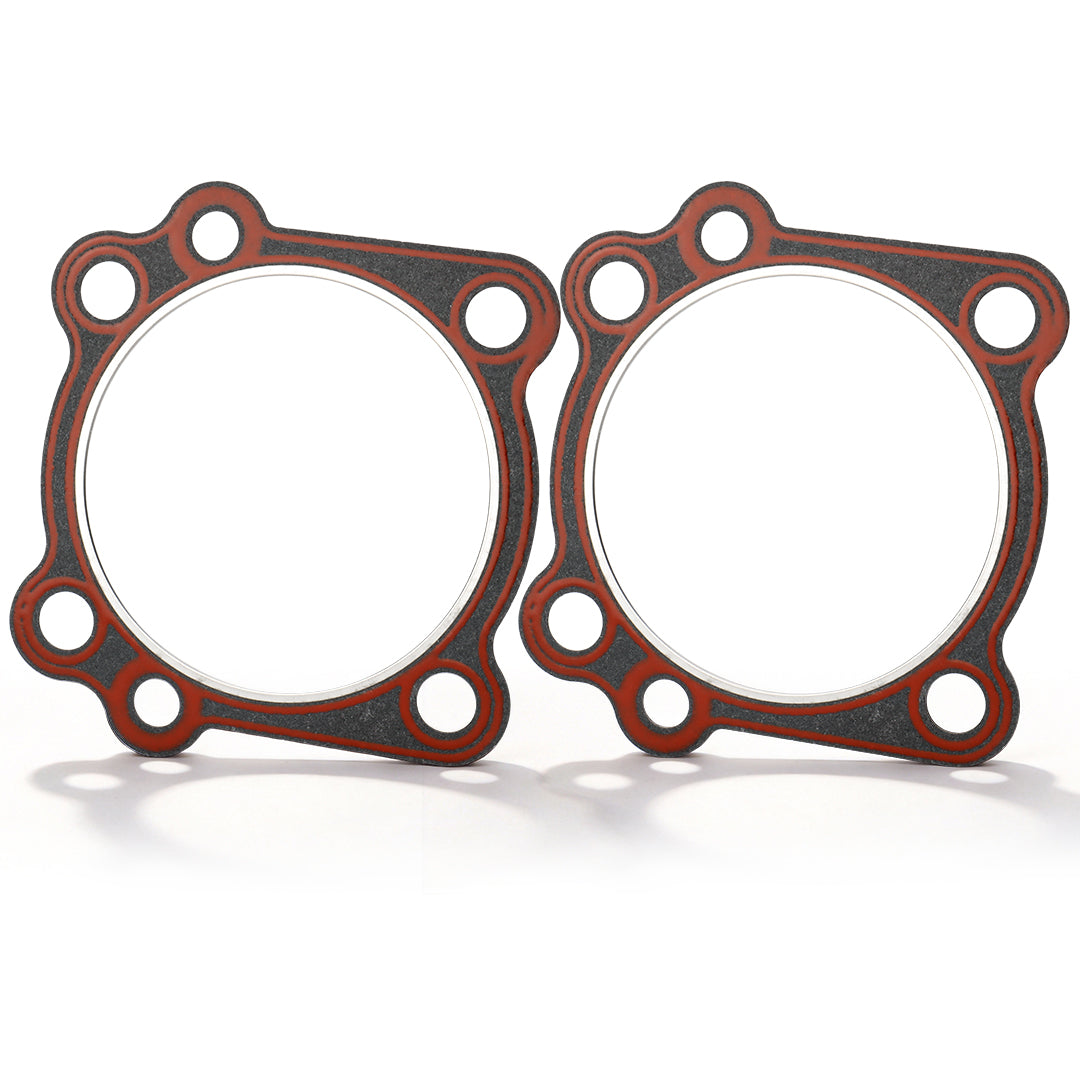 Twin Cam Cylinder Head Gaskets Kit for Harley Softail Dyna Touring 1999-Later, 2 Pcs