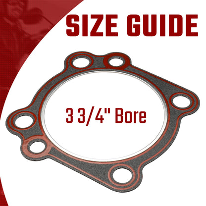 Twin Cam Cylinder Head Gaskets Kit for Harley Softail Dyna Touring 1999-Later