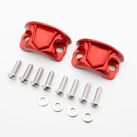 Clutch Brake Perch Clamp Halves for 1996-Later Harley