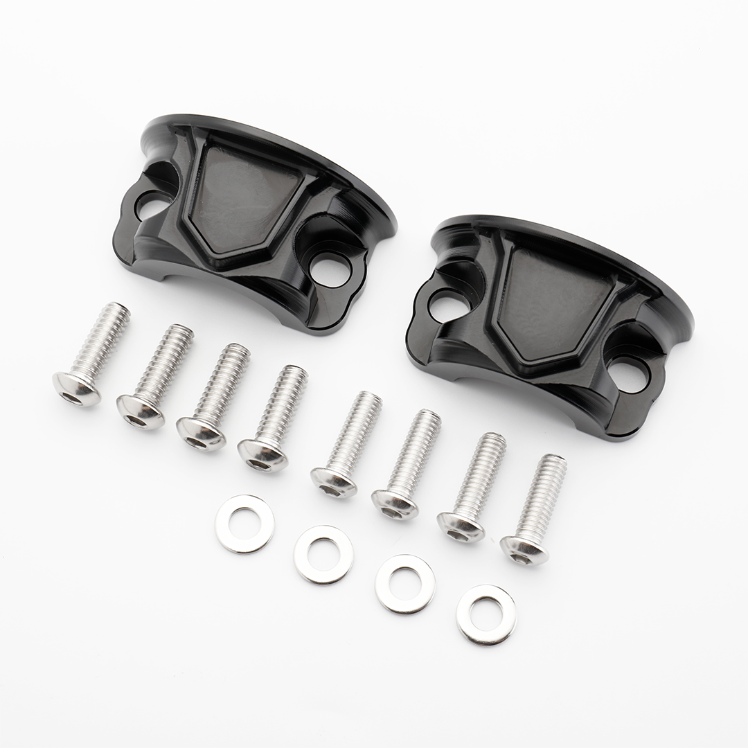 Clutch Brake Perch Clamp Halves for 1996-Later Harley