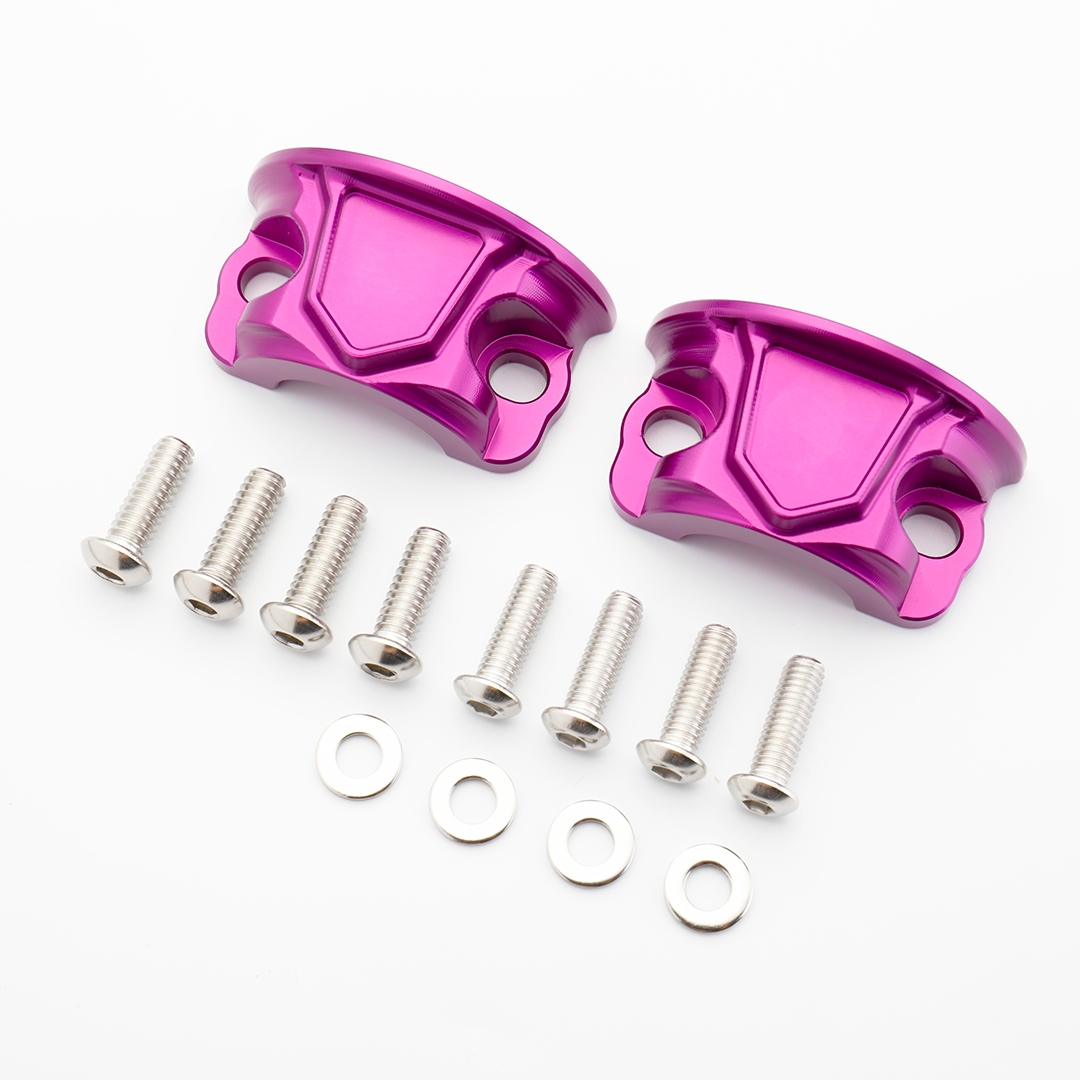 Clutch Brake Perch Clamp Halves for 1996-Later Harley