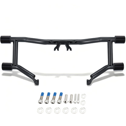 Universal Front Engine Guard Highway Peg Two-Step Crash Bar for 2014-Later Harley Touring