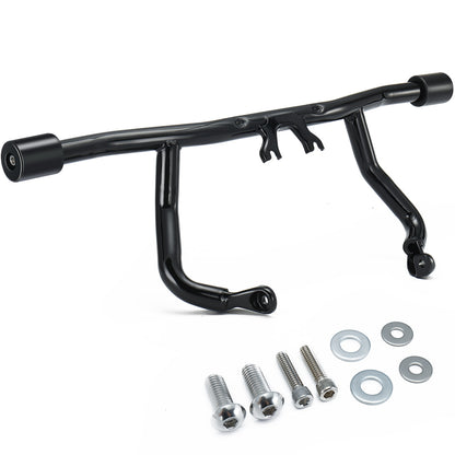 Universal Front Engine Guard Highway Peg Two-Step Crash Bar for 2014-Later Harley Touring
