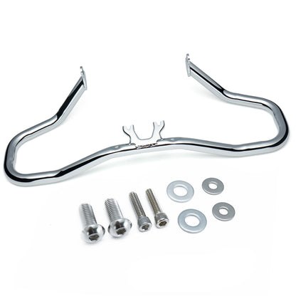 Universal Front Engine Guard Highway Peg Two-Step Crash Bar for 2014-Later Harley Touring