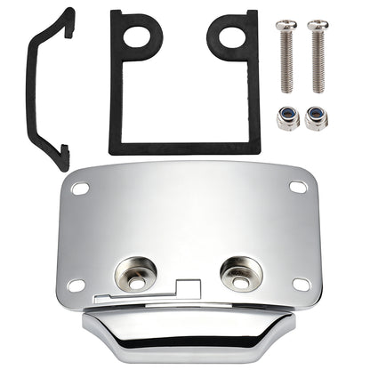 Universal License Plate Mount Bracket-CNC 6061 Aluminum For Harley Touring