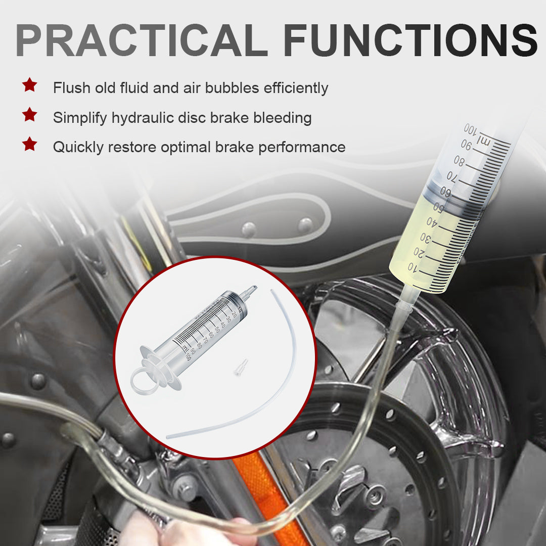 For Harley 100ml Hose Universal Oil Fluid Extractor