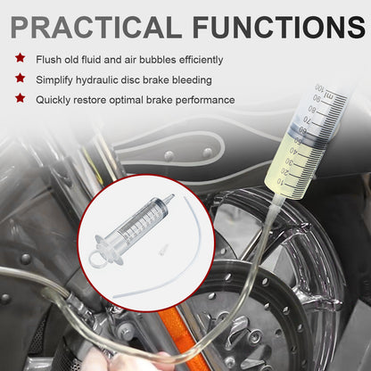 For Harley 100ml Hose Universal Oil Fluid Extractor