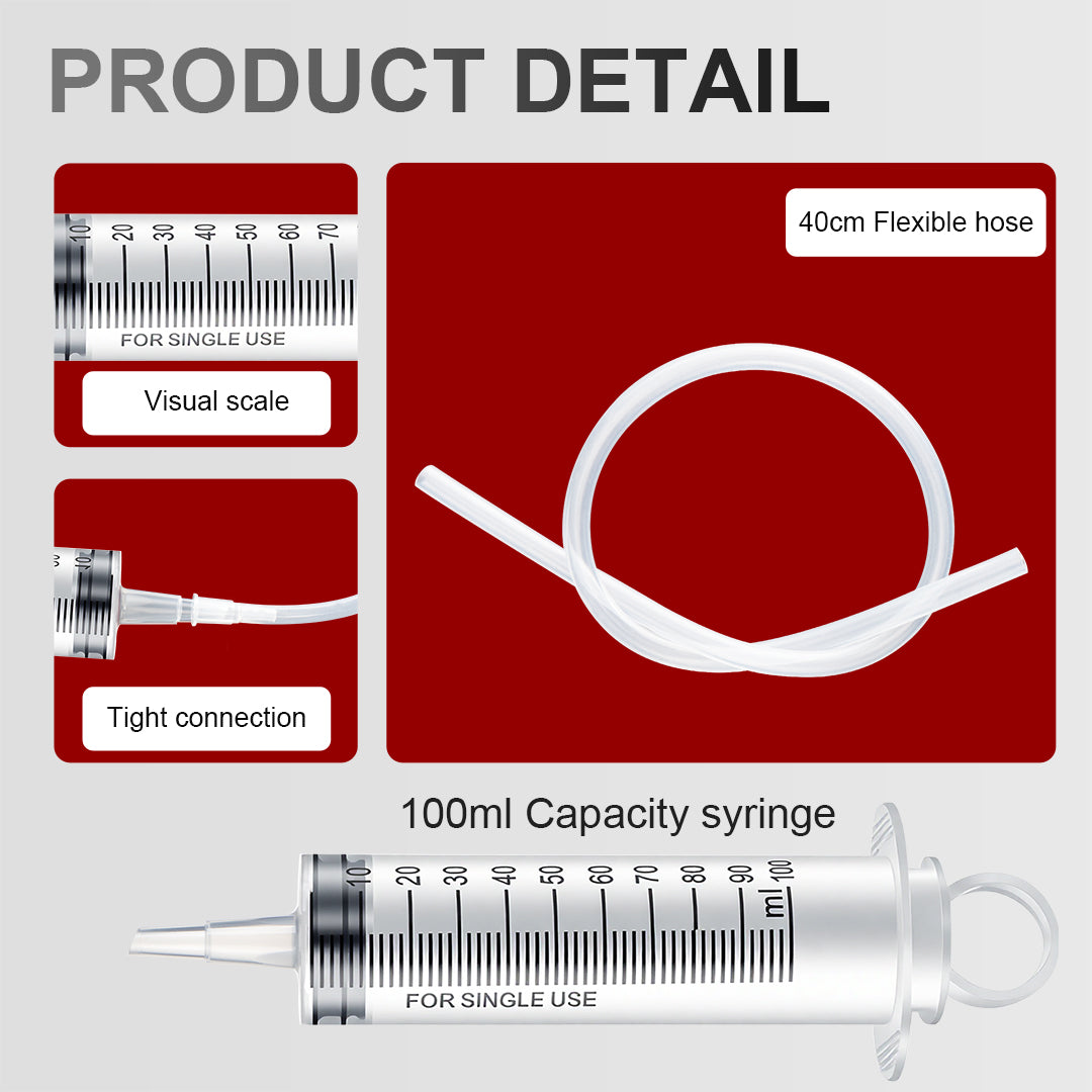 For Harley 100ml Hose Universal Oil Fluid Extractor