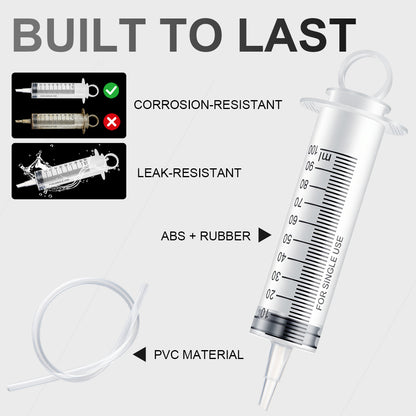 For Harley 100ml Hose Universal Oil Fluid Extractor